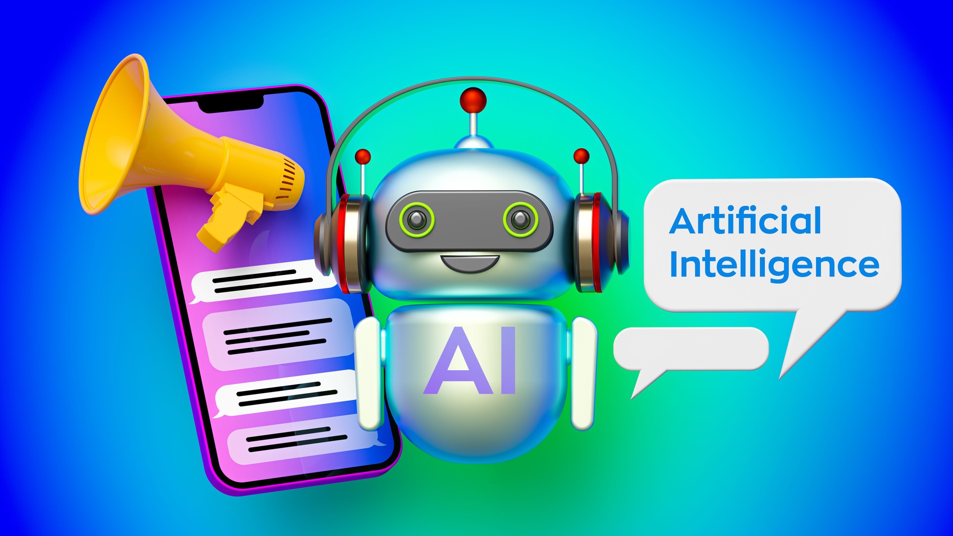 AI-Driven Communication Concept